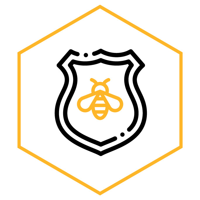 Icono de la categoría parches de abeja