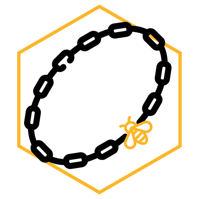 Icono de la categoría Pulseras de abeja
