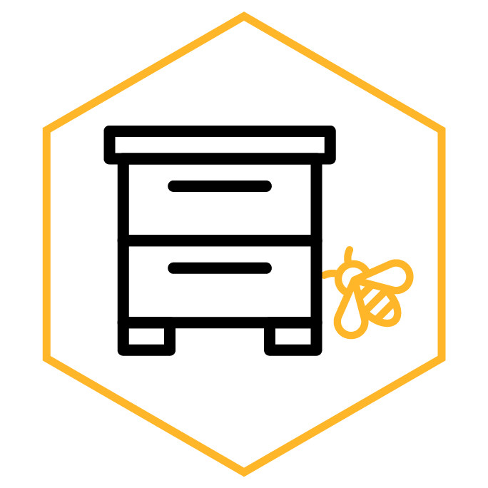 Icono de la categoría Refugio para Abejas