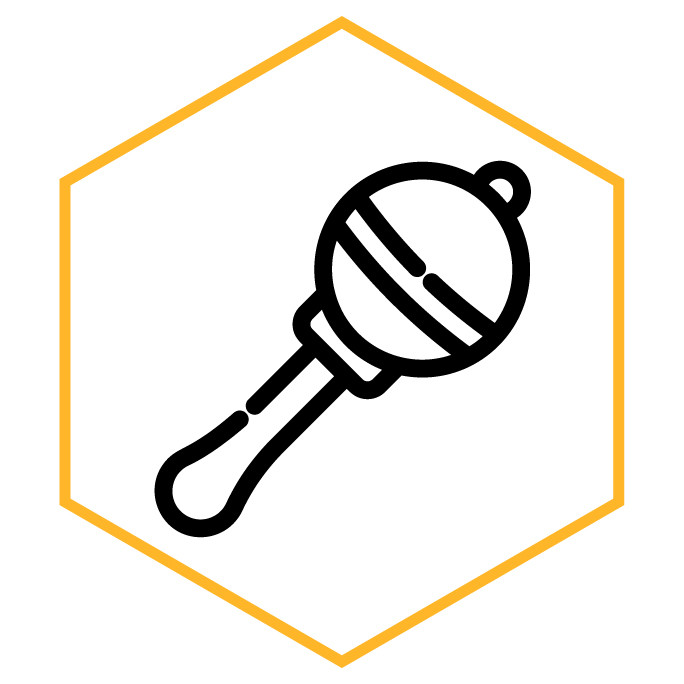 Icono de la categoría Bebé abeja