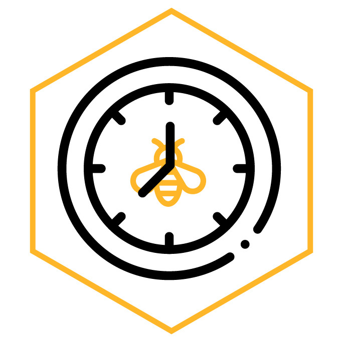 Icono de la categoría Reloj de abeja