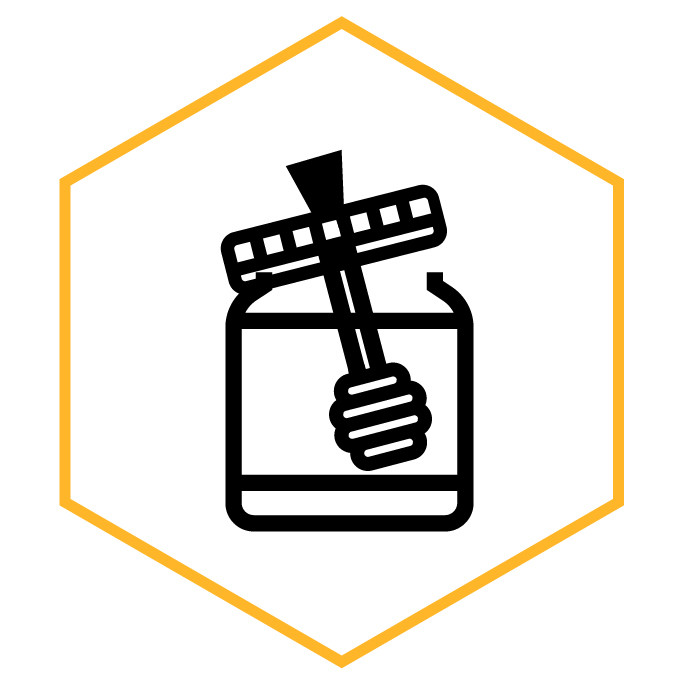 Icono de la categoría Tarros de miel