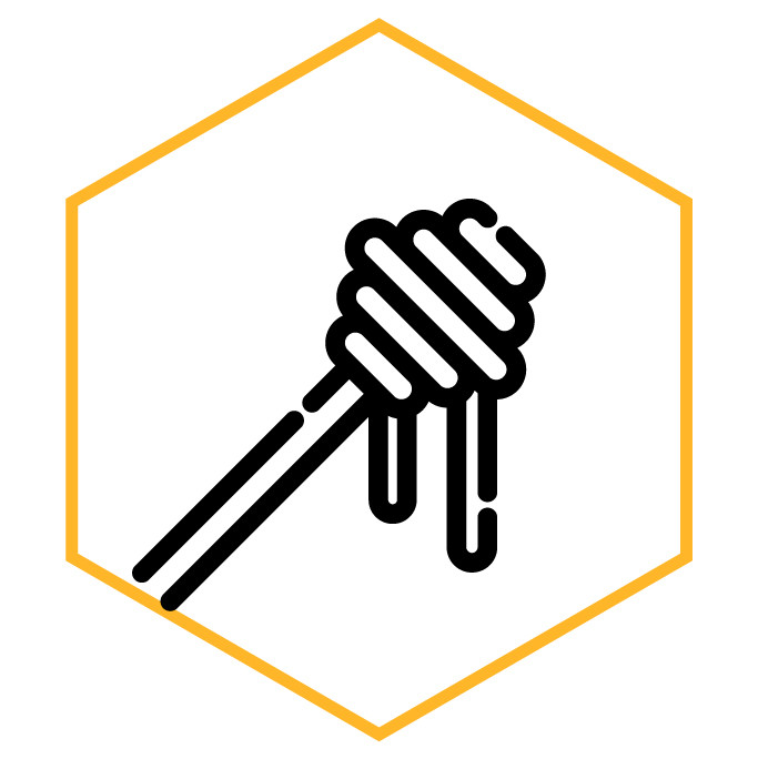 Icono de la categoría Cuchara para miel
